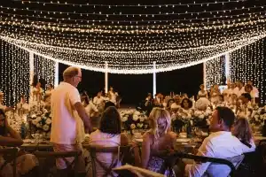 Lichterketten-Hochzeit-DJ